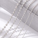 BeSpecial Lant argint cu bilute 2, 5 mm, 55 cm (LZT0032)