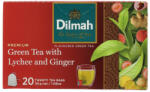 Dilmah Zöld Tea Licsi Gyömbér 20db - vegyesbolt
