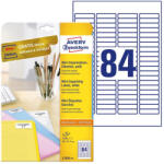 Avery Etikett címke, 46x11, 1mm, L7656-25 fehér Avery - vegyesbolt