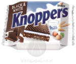 Knoppers Black & White töltött ostya 25g - vegyesbolt