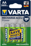 VARTA Elem tölthető akku AA ceruza 2600 mAH Power 4 db/csomag, Varta