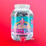  Dr Sweet Bubble Popz cseresznyés nyalókák 70 db 1750g - vegyesbolt