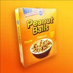  AB Peanut Balls Cereal mogyoróvajas gabonapehely 165g - vegyesbolt