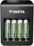 VARTA Elemtöltő, akku LCD Plug töltő + 4 db AA 2100 mAH Varta