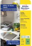 AVERY 3450-10 70x37mm 240db-os zöld univerzális etikett (3450-10) - procompkft