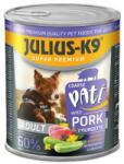 Julius-K9 konzerv Adult-(sertés, cukkini) felnőtt kutyák részére (800g)