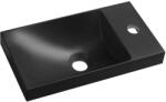 SAPHO Agos 40x22 cm left/right matt black (AS400B)