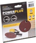PowerPlus Discuri abrazive Powerplus P240 5 buc powair0124 (POWAIR0124)