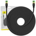 Baseus Kabel sieciowy w oplocie kat. 8 Baseus Ethernet RJ45, 40 Gbps, 20 m (negru) (B0013320C111-09)