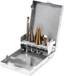 TOYA lépcsős fúró multi készlet 1/4", 4 db