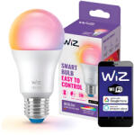 Philips LED izzó E27 A60 8.5W = 60W 2200-6500K + RGB SMART WiFi WiZ (PHWIZ0346)