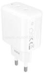 AVAX CH602W SPEEDY+ 45W GaN 2x USB-C PD3.0 fehér gyors töltő adapter (AVAX_CH602W) (AVAX_CH602W)