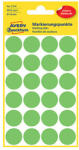 Avery-Zweckform Etichete Avery Zweckform 18mm, verde neon, 24 etichete, marcare, pachet de 4, 3174, pentru descriere manuală