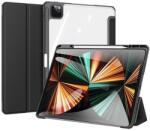 Dux Ducis GP-124444 iPad Air 13 (2024) / Pro 12.9 (2022) / Pro 12.9 (2020) fekete bőr hatású oldalra nyíló tok (GP-124444)
