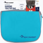 Sea to Summit túrázó piperetáska Sea to Summit Ultra-Sil Hanging Toiletry Bag blue atoll