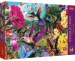 Trefl Puzzle Trefl Premium Plus - Tea Time, Gradina cu Colibri, 1000 piese Puzzle