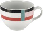 LE COQ PORCELAINE LE COQ Geometrikos Kávéscsésze, űrtartalom: 0, 20 liter, magasság: 65 mm, átmérő: 90 mm, piros