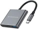 Conceptronic USB-C Notebook Dokkoló szürke (DONN18G)