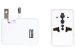 Kikkerland UL08-EU USB csatlakozóval utazó hálózati adapter