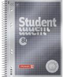 Brunnen Premium A5 80 lap kockás spirálfüzet (1067152) - officedepot