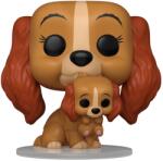 Funko Figurină Funko POP! Disney: Lady & the Tramp - Lady with Puppy (70th Anniversary) #1553 (100955) Figurina