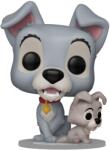 Funko Figurină Funko POP! Disney: Lady & the Tramp - Tramp with Puppy (70th Anniversary) #1554 (100956) Figurina