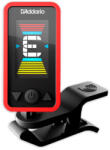 D'Addario PW-CT-17RD Eclipse Tuner Black csíptetős hangoló - piros