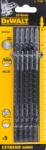 DEWALT HCS fűrészlap fához, forgácshoz 120 mm-ig (5 db) DT2167 (DT2167)
