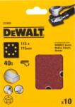 DEWALT Csiszolópapír 115 x 115 mm, P320, Tépőzáras (10 db) DT3026 (DT3026)