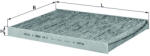 KNECHT Filtru habitaclu KNECHT cu carbon activ LAK31