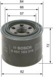 Bosch Filtru ulei BOSCH 0451103316