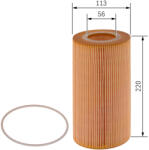 Bosch Filtru ulei BOSCH F026407045