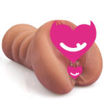 SuperLove Realistic Pussy Double Entry Masturbator