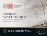 St Cuthberts Mill Saunders Waterford HP+ Vázlatfüzet 20 31 x 23 cm 300 g White (T45930001011C)