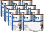 Brit veterinary Brit Grain Free Veterinary Diet Dog/Cat Recovery Salmon 12x400g + fedél 400g-os konzervdobozhoz - 7.6cm FREE