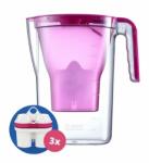 BWT Vida vízszűrő kancsó (2, 6 liter pink) manuális szett 3 filterrel 125637740 (125637740)