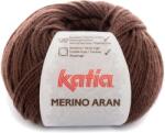 Katia Merino Aran 46 Dark Brown Kötőfonal (MA 46)