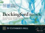 St Cuthberts Mill Bockingford C. P. Vázlatfüzet 36 x 26 cm 300 g White (T46930001011D)