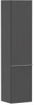Hansgrohe Xelu Q magas ajtós szekrény 165x40x35 cm baloldali ajtópánt, króm fogantyú/ matt szürke gyémánt 54136000 (54136000)