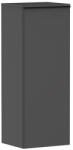 Hansgrohe Xelu Q ajtós szekrény 106, 5x40x35 cm jobboldali ajtópánt, matt fekete fogantyú/ matt szürke gyémánt 54132670 (54132670)