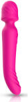  2in1 masszírozógép és vibrátor, melegítő funkcióval (pink) - ovszer-vasarlas