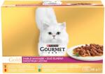 Gourmet GOLD Duó élmény nedves macskaeledel 12x85g macskaeledel