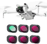 K&F Concept 6in1 DJI Mini 4 Pro CPL +ND4/PL+ND8/PL+ND16/PL+ND32/PL+ND64/PL Szűrő Kit (SKU.2082V1)