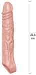 ToyJoy Get Real by ToyJoy Extension Sleeve X-Large, telový návlek na penis 22, 5 x 4 cm