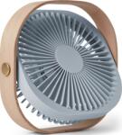 Printworks Ventilator Fantastic bleu cu ramă de lemn (PW00652) Ventilator