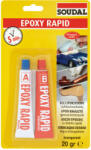 Soudal Epoxy Rapid transzparens 2x10gr 2K (124683)