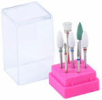  Műkörmös kerámia csiszolófejkészlet - DH-01 (DH-01-pink)