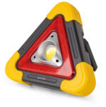 Entac 5W IP44 elakadásjelző lámpa COB újratölthető napelemes Entac (AVI EWL ELS SOL R)