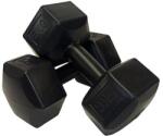 S-Sport ganteră de mână din PVC, hexagonală 2x5 kg (SS-0455)