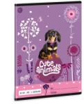 Ars Una 2. osztályos vonalas füzet A5 - Cuki állatok - Puppy
